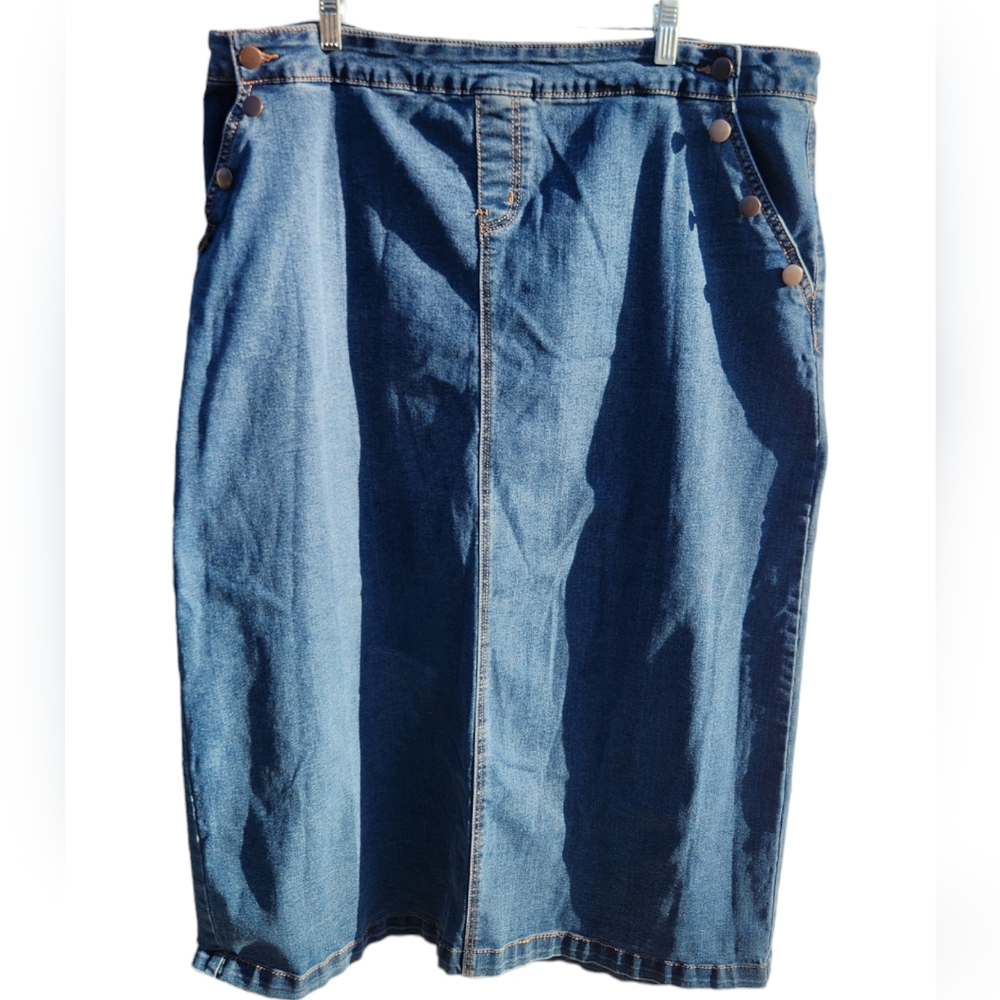 EST 1946 Denim long jean / denim skirt size 20W